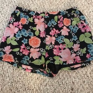 High waisted printed short